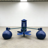 Impeller Aerator for Shrimp Pond, Pond Aerator, Fish Farming Aerator with Plastic Impeller